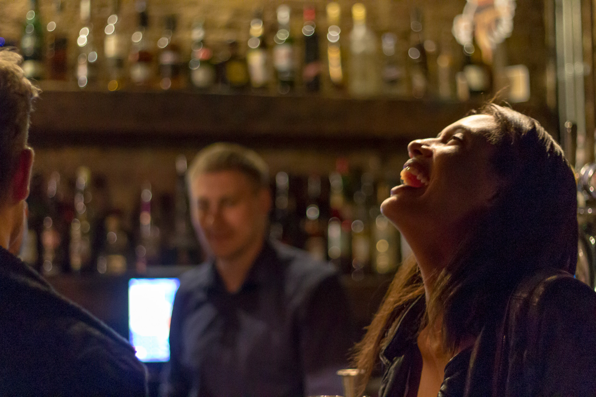 Taken in a bar. It was a proper good laugh.