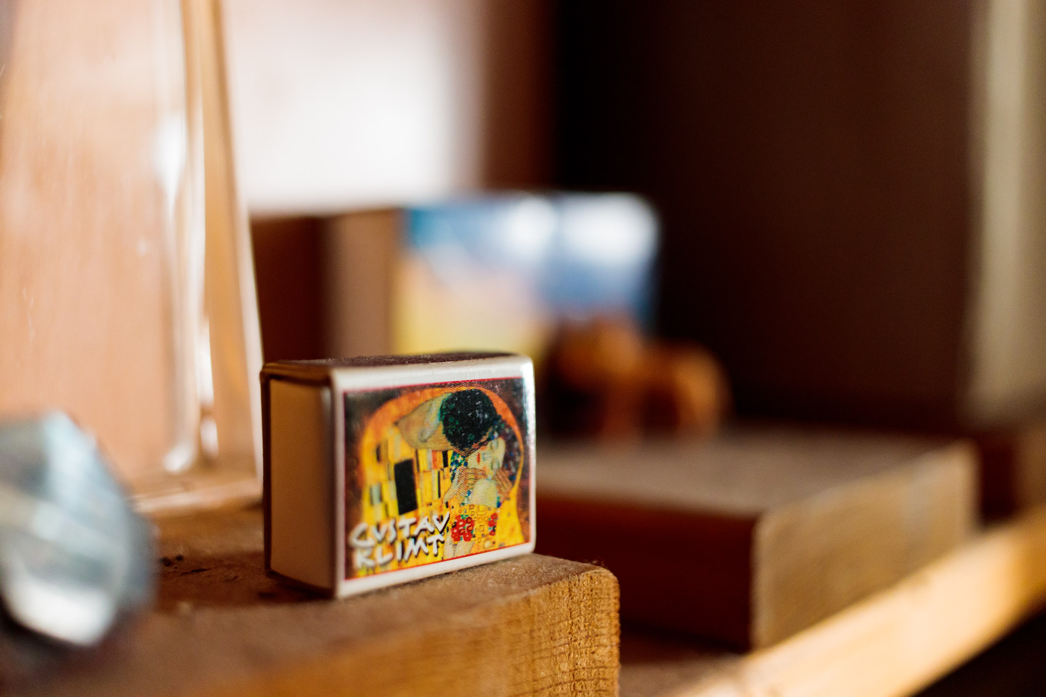 Artist: George Ricci. And it is a very small matchbox